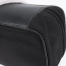 GUCCI Bamboo Vanity Hand Bag Nylon Black Silver 032 1956 0151 Auth 146043-15