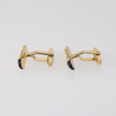 Christian Dior Nek Tie Pin Titanic metal 2Set Gold Tone Auth 146044-10
