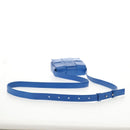 BOTTEGA VENETA MAXI INTRECCIATO Cassette Shoulder Bag Leather Blue Auth 146045V-7