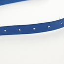 BOTTEGA VENETA MAXI INTRECCIATO Cassette Shoulder Bag Leather Blue Auth 146045V-9