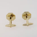 Christian Dior Nek Tie Pin Cuffs metal 2Set Gold Tone Auth 146047-12