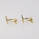 Christian Dior Nek Tie Pin Cuffs metal 2Set Gold Tone Auth 146047-13