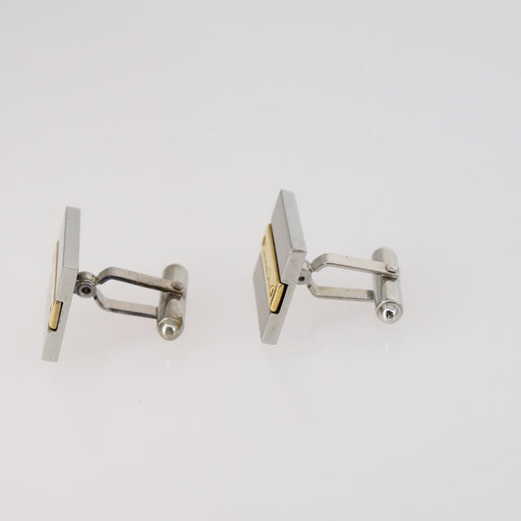 Christian Dior Nek Tie Pin Cuffs metal 2Set Gold Tone Auth 146047