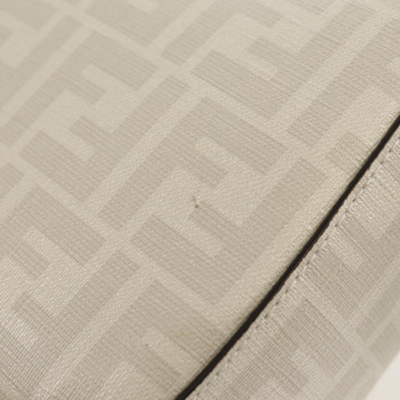 FENDI Zucca Canvas Antonio Lopez Mamma Baguette Bag 2way Ivory Auth 146070SM