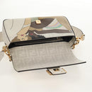 FENDI Zucca Canvas Antonio Lopez Mamma Baguette Bag 2way Ivory Auth 146070SM-23