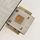FENDI Zucca Canvas Antonio Lopez Mamma Baguette Bag 2way Ivory Auth 146070SM-24
