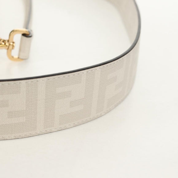 FENDI Zucca Canvas Antonio Lopez Mamma Baguette Bag 2way Ivory Auth 146070SM