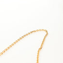 Christian Dior Trotter Canvas Montaigne Chain Bag Navy Gold Auth 146071AM-15