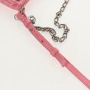 BALENCIAGA LucaGol XS Shoulder Bag Leather 2way Pink Silver 695814 Auth 146072AM-9