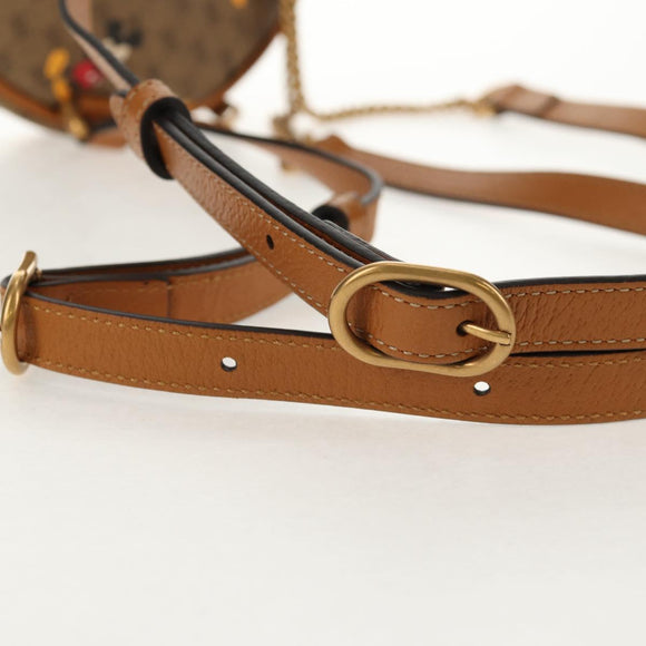 GUCCI Micro GG Supreme Disney Mini Backpack PVC Beige 603730 Auth 146074M