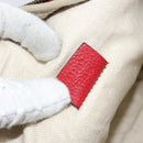 GUCCI Web Sherry Line Body Bag Leather Red 530412 Auth 146075-19