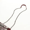 CHANEL Matelasse Boy Brick Chain Bag Lamb Skin Bordeaux CC Auth 146080AM-15