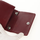 CHANEL Matelasse Boy Brick Chain Bag Lamb Skin Bordeaux CC Auth 146080SM-20