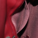 CHANEL Matelasse Boy Brick Chain Bag Lamb Skin Bordeaux CC Auth 146080AM-26