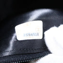 CHANEL Chain V Stitch Shoulder Bag Caviar Skin Black Gold CC Auth 146083AV-10