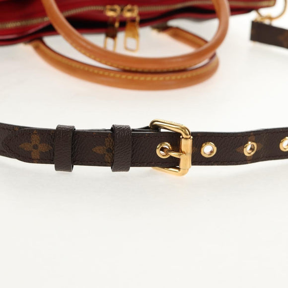 LOUIS VUITTON Monogram Pallas Hand Bag M41175 LV Auth 146084