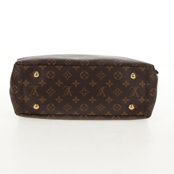 LOUIS VUITTON Monogram Pallas Hand Bag M41175 LV Auth 146084