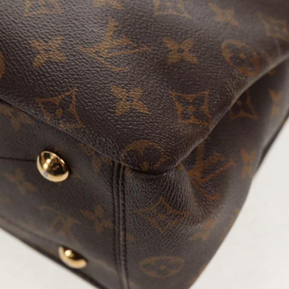 LOUIS VUITTON Monogram Pallas Hand Bag M41175 LV Auth 146084