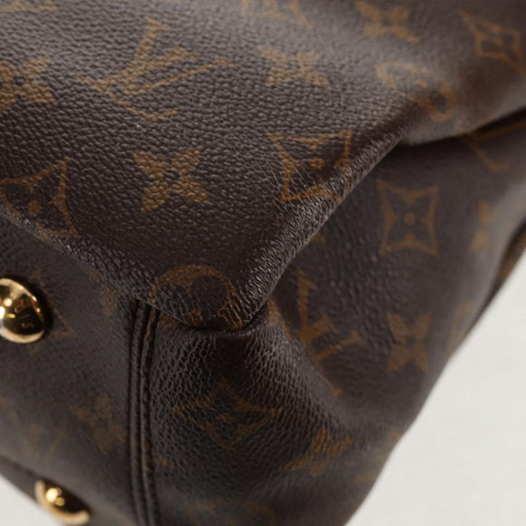 LOUIS VUITTON Monogram Pallas Hand Bag M41175 LV Auth 146084