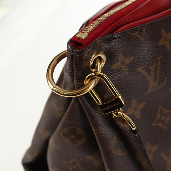 LOUIS VUITTON Monogram Pallas Hand Bag M41175 LV Auth 146084