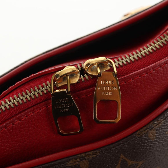 LOUIS VUITTON Monogram Pallas Hand Bag M41175 LV Auth 146084