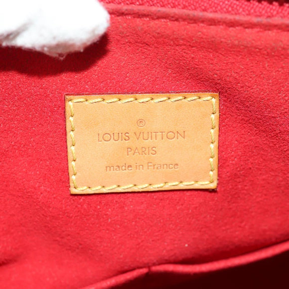 LOUIS VUITTON Monogram Pallas Hand Bag M41175 LV Auth 146084