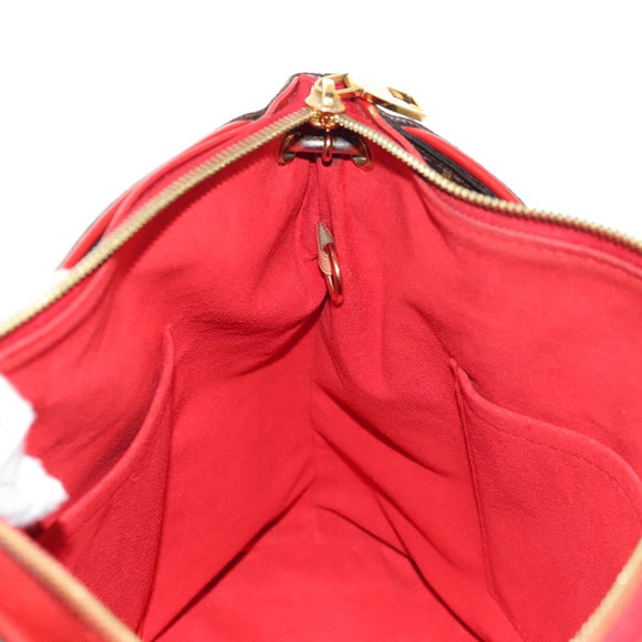 LOUIS VUITTON Monogram Pallas Hand Bag M41175 LV Auth 146084