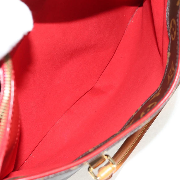 LOUIS VUITTON Monogram Pallas Hand Bag M41175 LV Auth 146084