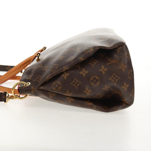 LOUIS VUITTON Monogram Pallas Hand Bag M41175 LV Auth 146084