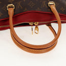LOUIS VUITTON Monogram Pallas Hand Bag M41175 LV Auth 146084-8