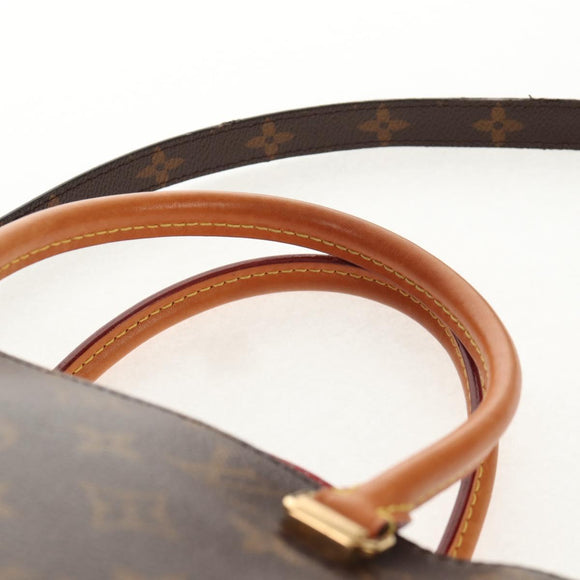 LOUIS VUITTON Monogram Pallas Hand Bag M41175 LV Auth 146084