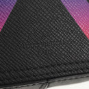 LOUIS VUITTON Taiga Rainbow Danube Messenger Bag Black M30332 LV Auth 146086M-21