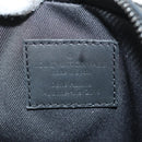 LOUIS VUITTON Taiga Rainbow Danube Messenger Bag Black M30332 LV Auth 146086M-23