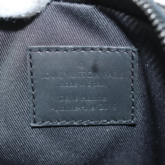LOUIS VUITTON Taiga Rainbow Danube Messenger Bag Black M30332 LV Auth 146086SAM