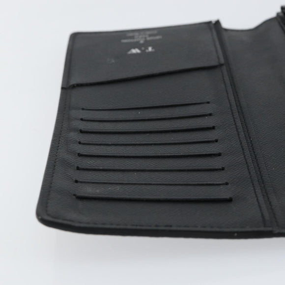 LOUIS VUITTON Damier Graphite Brazza Portefeuille NM Wallet N60435 Auth 146091