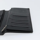 LOUIS VUITTON Damier Graphite Brazza Portefeuille NM Wallet N60435 Auth 146091-22