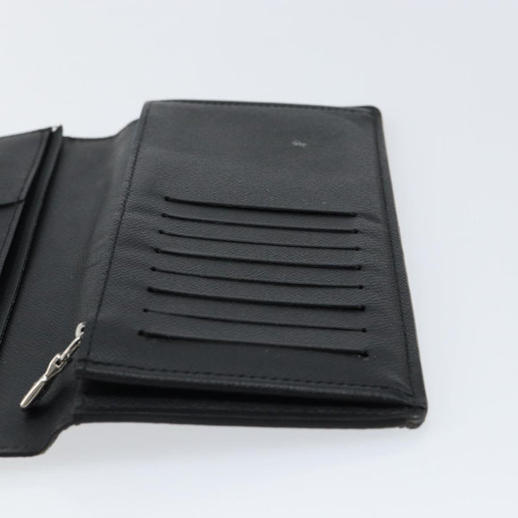 LOUIS VUITTON Damier Graphite Brazza Portefeuille NM Wallet N60435 Auth 146091