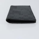 LOUIS VUITTON Damier Graphite Brazza Portefeuille NM Wallet N60435 Auth 146091-6