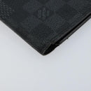 LOUIS VUITTON Damier Graphite Brazza Portefeuille NM Wallet N60435 Auth 146091-15