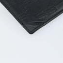 BALENCIAGA Card Case Leather Black 717784 Auth 146092-16