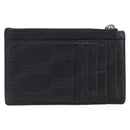 BALENCIAGA Card Case Leather Black 717784 Auth 146092-2