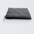 BALENCIAGA Card Case Leather Black 717784 Auth 146092-4