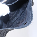 CHANEL Bicolore Wallet Lamb Skin Black CC Auth 146093-17