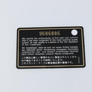 CHANEL Long Wallet Caviar Skin Black Gold CC Auth 146094-12