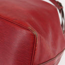 LOUIS VUITTON Epi Petit Noe Shoulder Bag Red M44107 LV Auth 146111-14