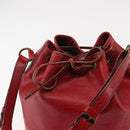 LOUIS VUITTON Epi Petit Noe Shoulder Bag Red M44107 LV Auth 146111-10