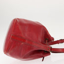 LOUIS VUITTON Epi Petit Noe Shoulder Bag Red M44107 LV Auth 146111-3