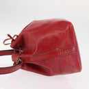 LOUIS VUITTON Epi Petit Noe Shoulder Bag Red M44107 LV Auth 146111-4