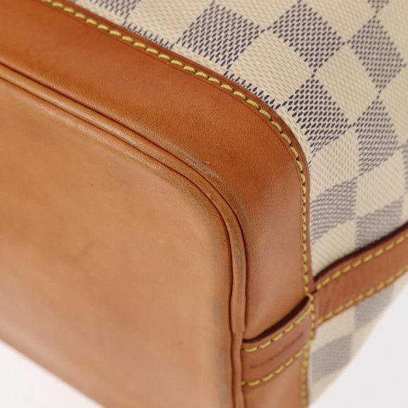 LOUIS VUITTON Damier Azur Noe BB Shoulder Bag N41220 LV Auth 146114