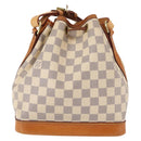LOUIS VUITTON Damier Azur Noe BB Shoulder Bag N41220 LV Auth 146114-2